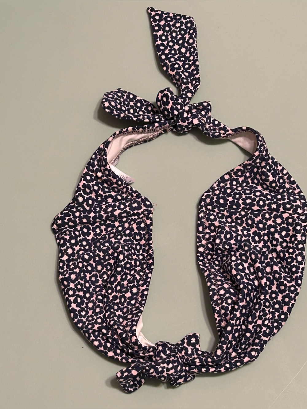 Eberjey Pink and Navy Floral Kids Headband